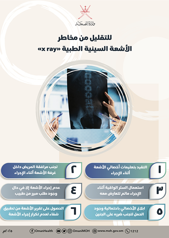 التقليل من مخاطر الأشعة السينية الطبية