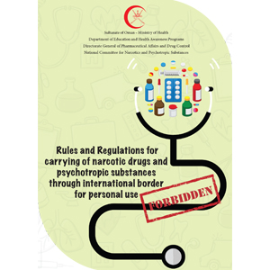 Rules and Regulations for carrying of narcotic drugs