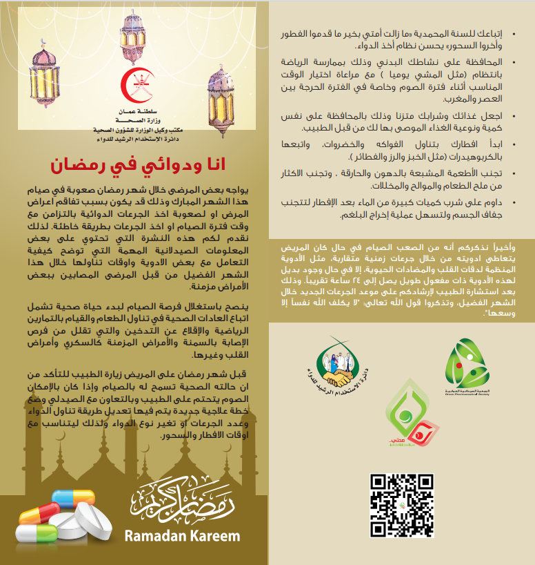 Medications use in Ramadan